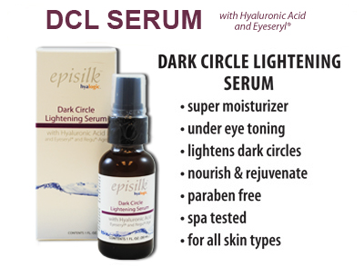 Episilk DCL Dark Circle Lightening Serum with Hyaluronic Acid, Eyeseryl® and Regu®Age